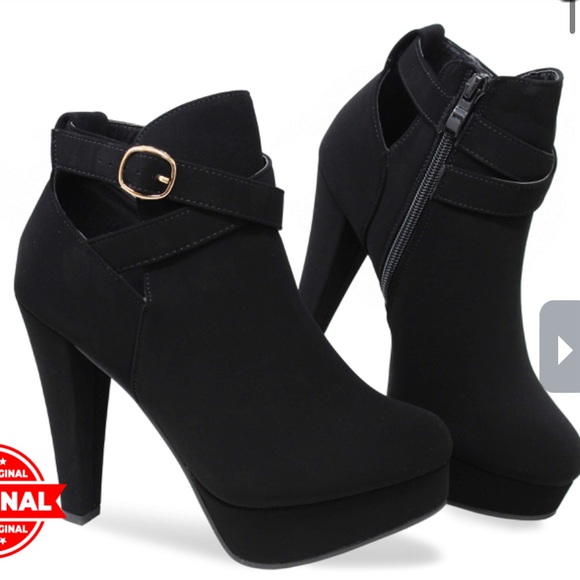 womens ankle boots 7.5 - Picture 4 of 7